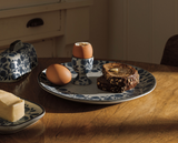 Stoneware Round Plate - Element Calendula