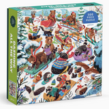 Dashing All the Way 500 Piece Puzzle