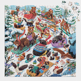 Dashing All the Way 500 Piece Puzzle