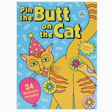 Pin the Butt On the Cat Party Game