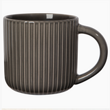 Stoneware Mug - Fluted Shadow