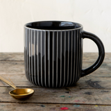 Stoneware Mug - Fluted Shadow