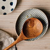 Stoneware Spoon Rest - Element Herringbone