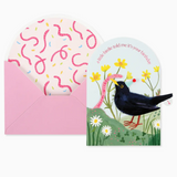 Pop-Up Card - Worm Wishes Pull Tab Birthday