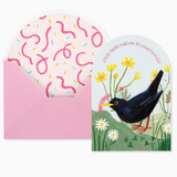 Pop-Up Card - Worm Wishes Pull Tab Birthday