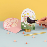 Pop-Up Card - Worm Wishes Pull Tab Birthday
