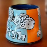 Cary Lane Cup - Little Lucky Goldfish