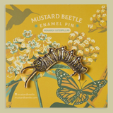 Monarch Caterpillar Enamel Pin