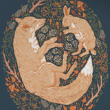 Giclee Print: Fox + Hare