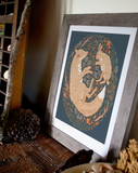 Giclee Print: Fox + Hare