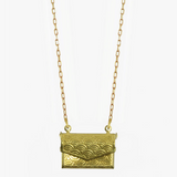 Envelope Locket Necklace