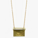 Envelope Locket Necklace