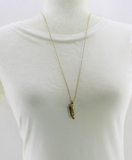Fish Mini Knife Necklace