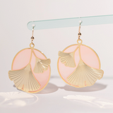 Translucent Ginkgo Earrings