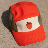 5 Panel Cap - Strawberry