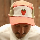 5 Panel Cap - Strawberry