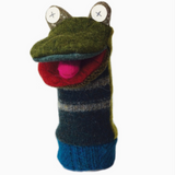 Recycled Sweater Softy Hand Puppets