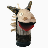 Recycled Sweater Softy Hand Puppets