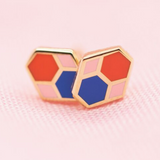 Hex Tile Earrings