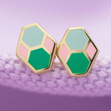 Hex Tile Earrings