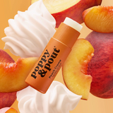 Poppy + Pout Lip Balm - Peach Creme