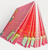 Retro School Supplies Memo Notepad