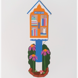 Die Cut Bookmark - Little Library