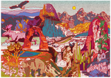 National Parks Collage 1000pc Puzzle
