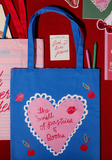 Pastries + Books Tote Bag