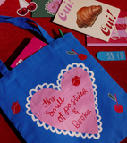Pastries + Books Tote Bag