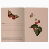 Notebook - Butterflies + Berries