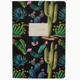 Notebook - Cactus On Black