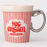Ice Cream Carton Novelty Ceramic Mug