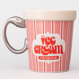 Ice Cream Carton Novelty Ceramic Mug