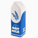 Oat Milk Carton Ceramic Vase