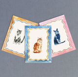 Mini Watercolor Painting Kit - Cats