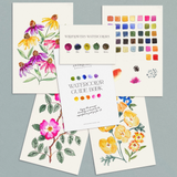Watercolor Painting Kit - Wildflowers No. 1