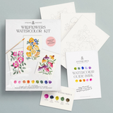 Watercolor Painting Kit - Wildflowers No. 1