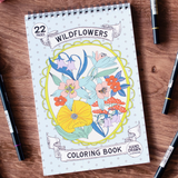 Wildflowers Premium Coloring Book