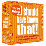I Should Have Known That Three Things Game
