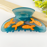 Hair Claw - Transparent Goldfish Bowl
