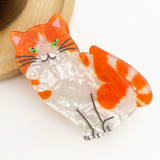 Hair Claw - Orange Cat