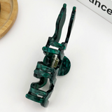 Hair Claw - Green Snake
