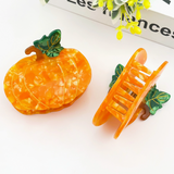 Hair Claw - Pumpkin