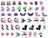Blue Q Sticker Set - Scary Little Creatures