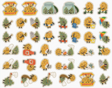 Blue Q Sticker Set - Nugz