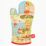 Oven Mitt - Sit Your Butts Down