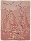 Woven Dish Towel - Boss Kitty