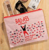 Bad Ass Woman Who Takes Care Of Everyone Zipper Pouch