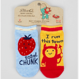 Blue Q Baby Socks - Total Chunk / Run This Town